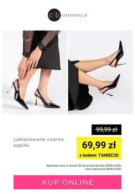 Czasnabuty.pl - gazetka promocyjna -30% na szpilki, czółenka i balerina od środy 29.01 do wtorku 04.03 - strona 10