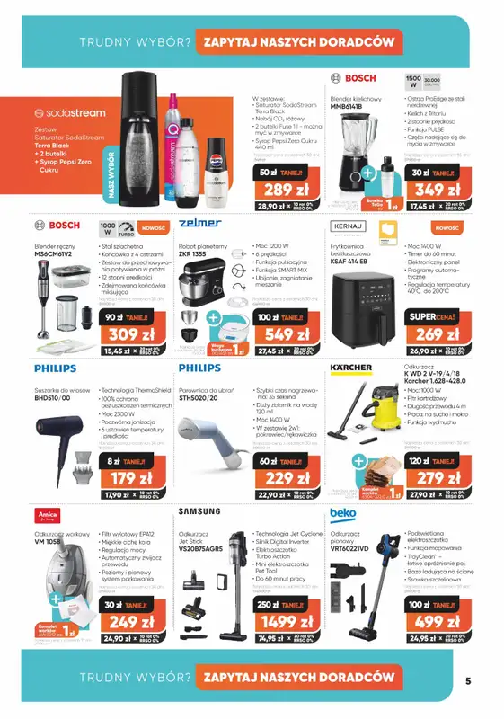 Max Elektro - gazetka promocyjna Gazetka od czwartku 30.01 do środy 26.02 - strona 5