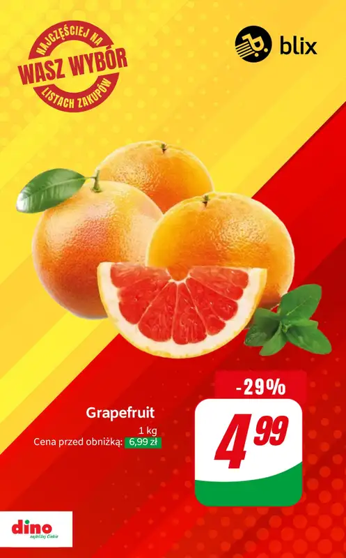 #Wasz wybór - gazetka promocyjna Dino | Wasz wybór - najczęściej na listach zakupów! od czwartku 30.01 do wtorku 04.02 - strona 9