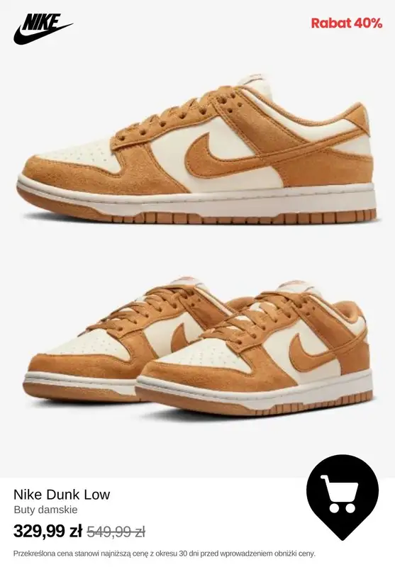 NIKE - gazetka promocyjna Bestsellery z wyprzedaży od czwartku 30.01  - strona 10