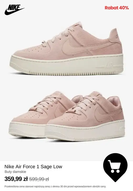 NIKE - gazetka promocyjna Bestsellery z wyprzedaży od czwartku 30.01  - strona 3