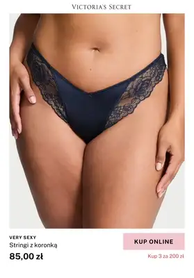 Victoria's Secret - gazetka promocyjna Majtki - 3 za 200 zł od piątku 31.01 do środy 05.02 - strona 6 Victoria's Secret - gazetka promocyjna Majtki - 3 za 200 zł od piątku 31.01 do środy 05.02 - strona 6