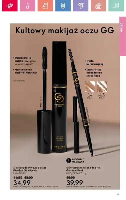 Oriflame - gazetka promocyjna Katalog 4/2025 od niedzieli 02.03 do soboty 22.03 - strona 61