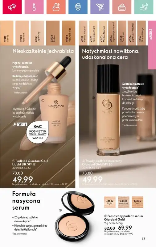 Oriflame - gazetka promocyjna Katalog 4/2025 od niedzieli 02.03 do soboty 22.03 - strona 63