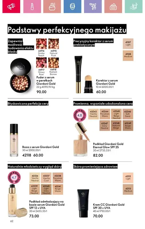 Oriflame - gazetka promocyjna Katalog 4/2025 od niedzieli 02.03 do soboty 22.03 - strona 62