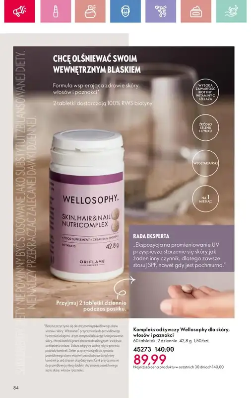 Oriflame - gazetka promocyjna Katalog 4/2025 od niedzieli 02.03 do soboty 22.03 - strona 84