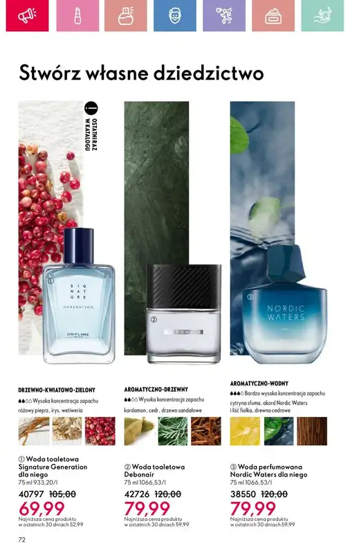 Oriflame - gazetka promocyjna Katalog 4/2025 od niedzieli 02.03 do soboty 22.03 - strona 72