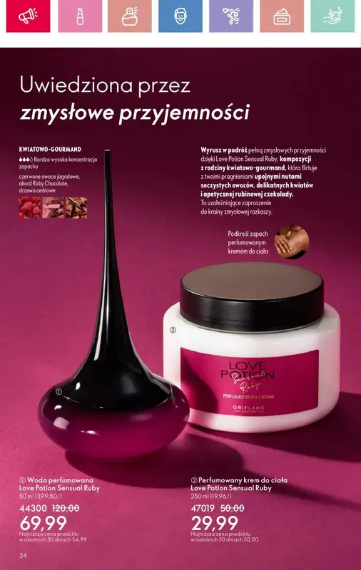 Oriflame - gazetka promocyjna Katalog 4/2025 od niedzieli 02.03 do soboty 22.03 - strona 34