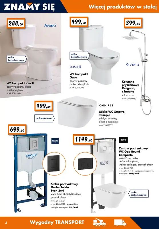 Bricoman - gazetka promocyjna Gazetka od poniedziałku 03.02 do niedzieli 23.02 - strona 4