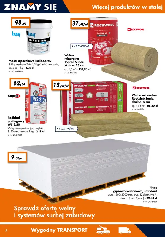 Bricoman - gazetka promocyjna Gazetka od poniedziałku 03.02 do niedzieli 23.02 - strona 8