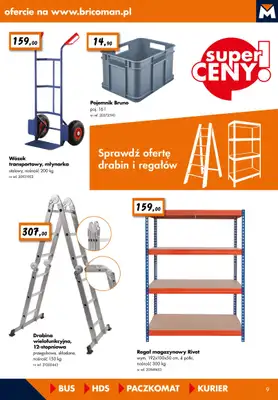 Bricoman - gazetka promocyjna Gazetka od poniedziałku 03.02 do niedzieli 23.02 - strona 9 Bricoman - gazetka promocyjna Gazetka od poniedziałku 03.02 do niedzieli 23.02 - strona 9