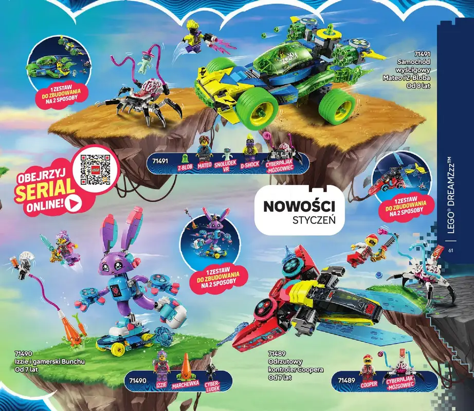 LEGO - gazetka promocyjna Katalog od wtorku 04.02 do poniedziałku 30.06 - strona 63