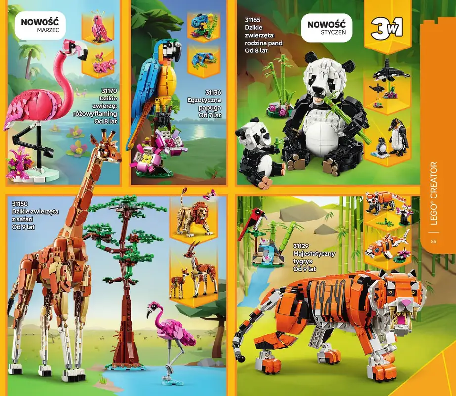 LEGO - gazetka promocyjna Katalog od wtorku 04.02 do poniedziałku 30.06 - strona 57