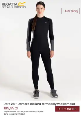 Regatta - gazetka promocyjna Bielizna termoaktywna do -53% od wtorku 04.02  - strona 9