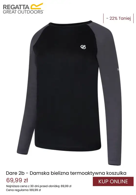 Regatta - gazetka promocyjna Bielizna termoaktywna do -53% od wtorku 04.02  - strona 3