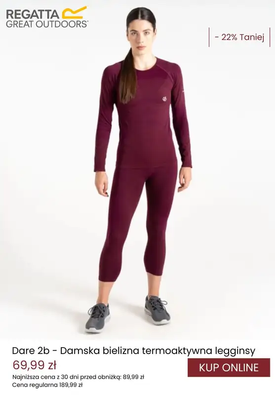Regatta - gazetka promocyjna Bielizna termoaktywna do -53% od wtorku 04.02  - strona 8