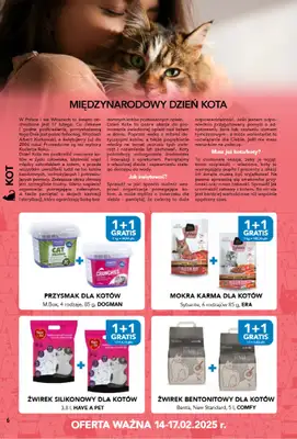 Aquael zoo - gazetka promocyjna Gazetka od wtorku 04.02 do piątku 28.02 - strona 6 Aquael zoo - gazetka promocyjna Gazetka od wtorku 04.02 do piątku 28.02 - strona 6