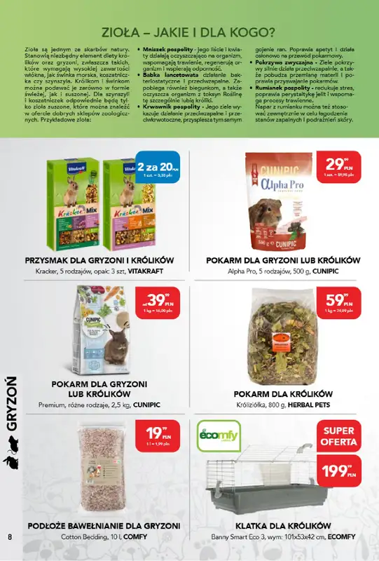 Aquael zoo - gazetka promocyjna Gazetka od wtorku 04.02 do piątku 28.02 - strona 8