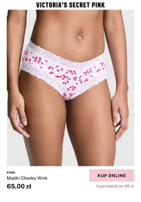 Victoria's Secret - gazetka promocyjna PINK: 5 par majtek za 195 zł od środy 05.02 do piątku 14.02 - strona 6 Victoria's Secret - gazetka promocyjna PINK: 5 par majtek za 195 zł od środy 05.02 do piątku 14.02 - strona 6