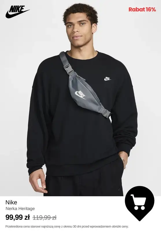 NIKE - gazetka promocyjna Wyprzedaż akcesoriów do -30% od środy 05.02 do wtorku 11.02 - strona 12