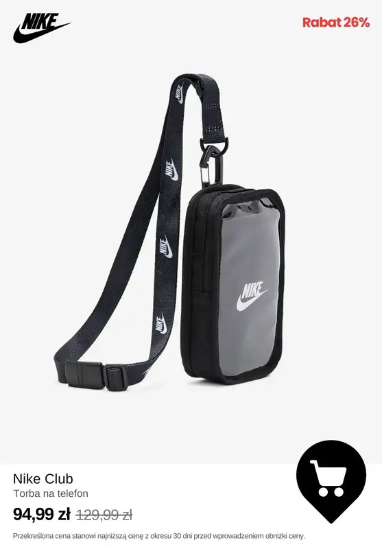 NIKE - gazetka promocyjna Wyprzedaż akcesoriów do -30% od środy 05.02 do wtorku 11.02 - strona 7