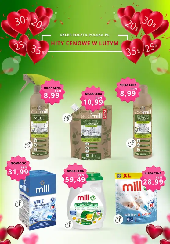 Poczta Polska - gazetka promocyjna Oferta specjalna od środy 05.02 do piątku 14.02 - strona 3