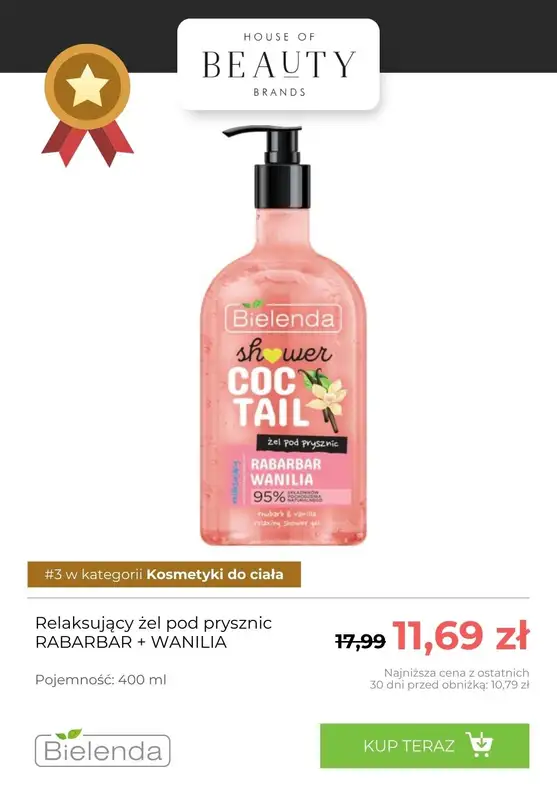 Bielenda Professional - gazetka promocyjna NAJLEPSZE KOSMETYKI według Klientów! od czwartku 06.02  - strona 7