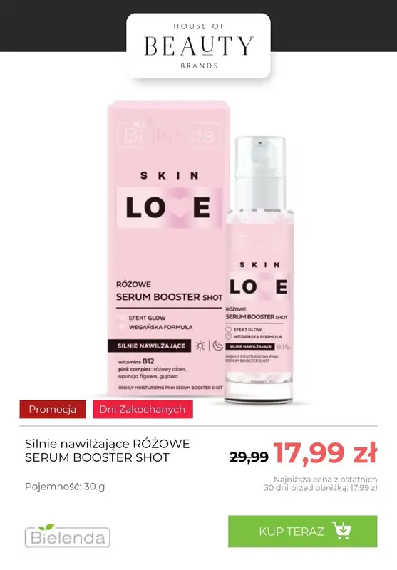 Bielenda Professional - gazetka promocyjna Dni zakochanych! Do -55% na WSZYSTKIE MARKI od piątku 07.02 do niedzieli 16.02 - strona 3
