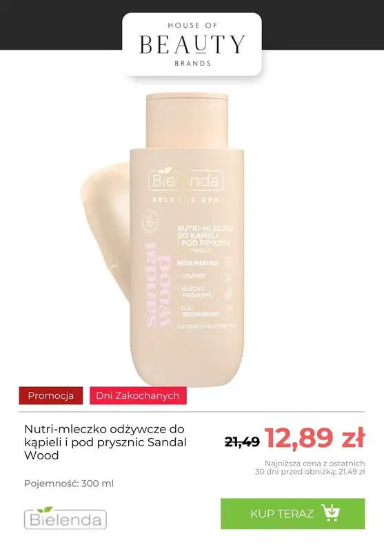 Bielenda Professional - gazetka promocyjna Dni zakochanych! Do -55% na WSZYSTKIE MARKI od piątku 07.02 do niedzieli 16.02 - strona 4