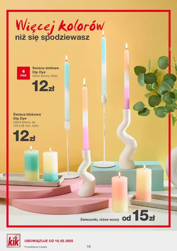 KiK - gazetka promocyjna Gazetka od piątku 07.02 do niedzieli 16.02 - strona 16