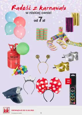 KiK - gazetka promocyjna Gazetka od piątku 07.02 do niedzieli 16.02 - strona 8