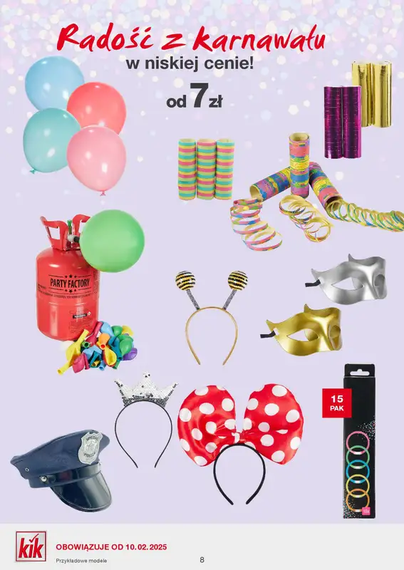 KiK - gazetka promocyjna Gazetka od piątku 07.02 do niedzieli 16.02 - strona 8