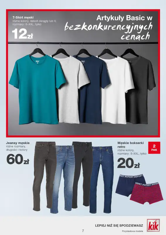KiK - gazetka promocyjna Gazetka od piątku 07.02 do niedzieli 16.02 - strona 7