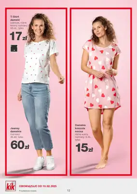 KiK - gazetka promocyjna Gazetka od piątku 07.02 do niedzieli 16.02 - strona 12