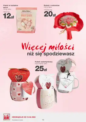 KiK - gazetka promocyjna Gazetka od piątku 07.02 do niedzieli 16.02 - strona 14