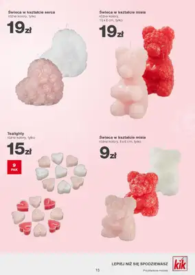 KiK - gazetka promocyjna Gazetka od piątku 07.02 do niedzieli 16.02 - strona 15