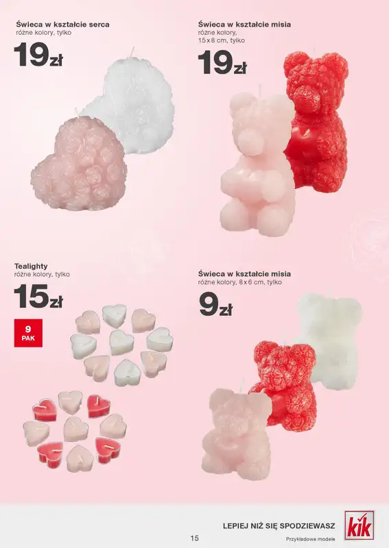 KiK - gazetka promocyjna Gazetka od piątku 07.02 do niedzieli 16.02 - strona 15