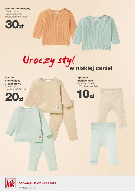 KiK - gazetka promocyjna Gazetka od piątku 07.02 do niedzieli 16.02 - strona 4