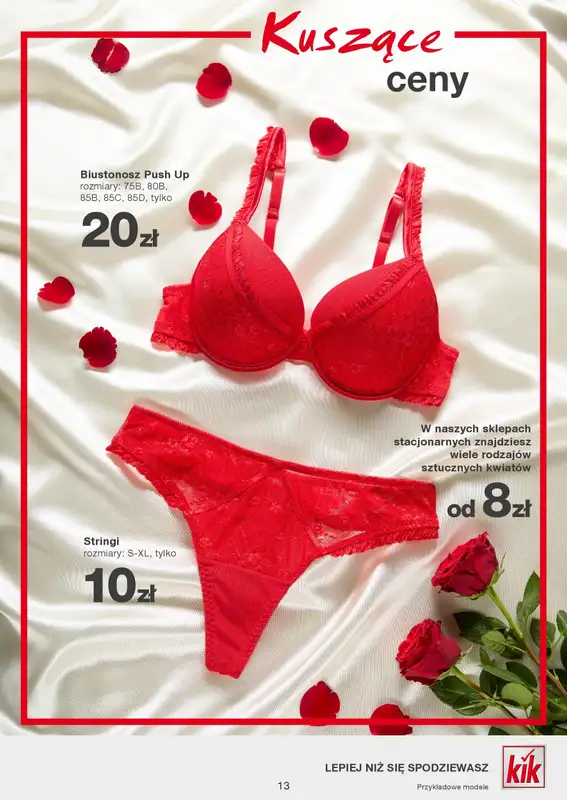 KiK - gazetka promocyjna Gazetka od piątku 07.02 do niedzieli 16.02 - strona 13