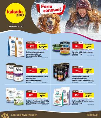 KAKADU - gazetka promocyjna Gazetka od poniedziałku 10.02 do soboty 22.02