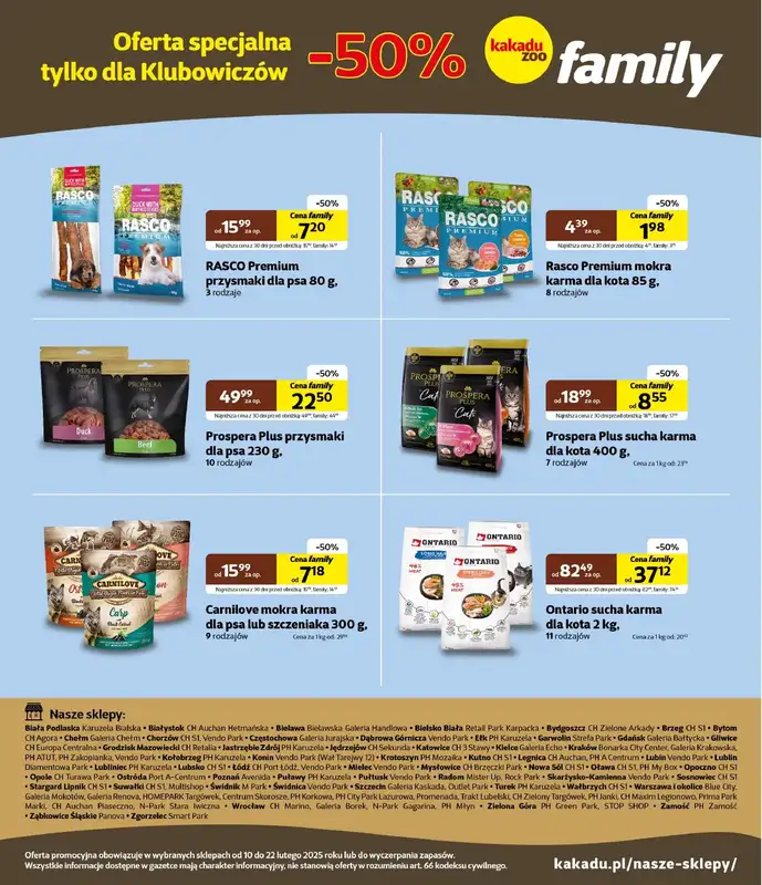 KAKADU - gazetka promocyjna Gazetka od poniedziałku 10.02 do soboty 22.02 - strona 8