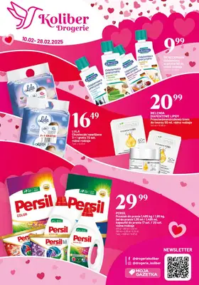Drogerie Koliber - gazetka promocyjna Gazetka od poniedziałku 10.02 do piątku 28.02 Drogerie Koliber - gazetka promocyjna Gazetka od poniedziałku 10.02 do piątku 28.02
