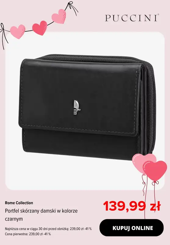 #Walentynki - gazetka promocyjna Torebki i galanteria na Walentynki od poniedziałku 10.02 do piątku 14.02 - strona 22