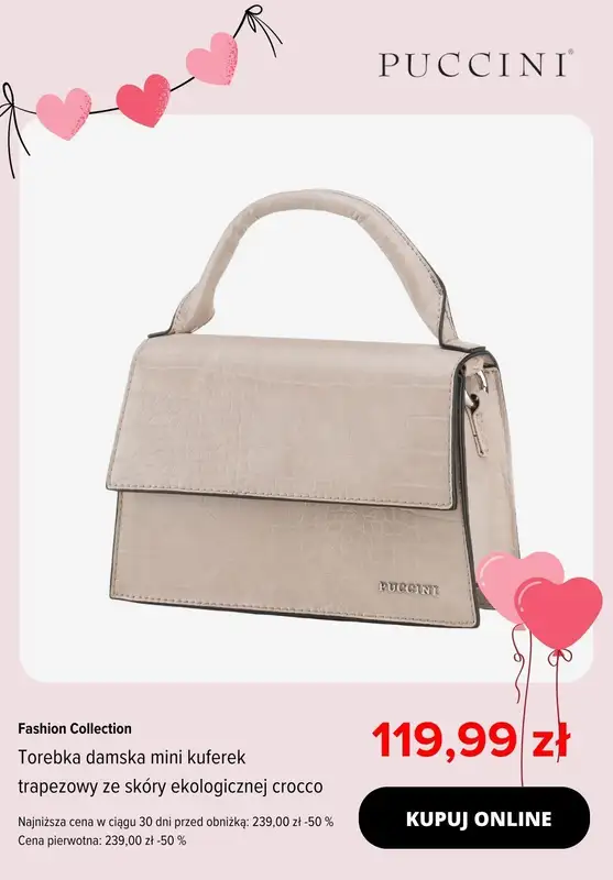 #Walentynki - gazetka promocyjna Torebki i galanteria na Walentynki od poniedziałku 10.02 do piątku 14.02 - strona 13