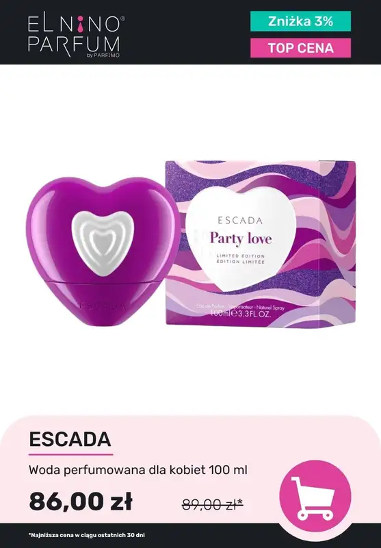 #Walentynki - gazetka promocyjna Elnino-Parfum | Pomysły na Walentynki od poniedziałku 10.02  - strona 4