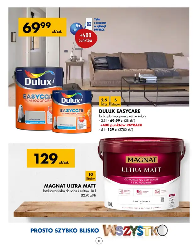 PSB Mrówka - gazetka promocyjna Gazetka od czwartku 13.02 do soboty 22.02 - strona 13