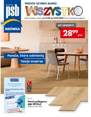 PSB Mrówka - gazetka promocyjna Gazetka od czwartku 13.02 do soboty 22.02