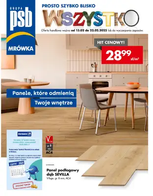 PSB Mrówka - gazetka promocyjna Gazetka od czwartku 13.02 do soboty 22.02