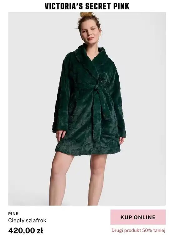 Victoria's Secret - gazetka promocyjna -50% na drugi, tańszy produkt: odzież, piżamy i akcesoria od środy 12.02 do poniedziałku 17.02 - strona 12