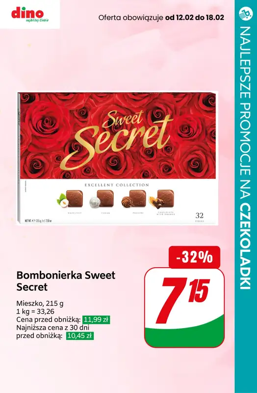 #Walentynki - gazetka promocyjna CZEKOLADKI na Walentynki - najlepsze oferty! od czwartku 13.02 do soboty 15.02 - strona 2